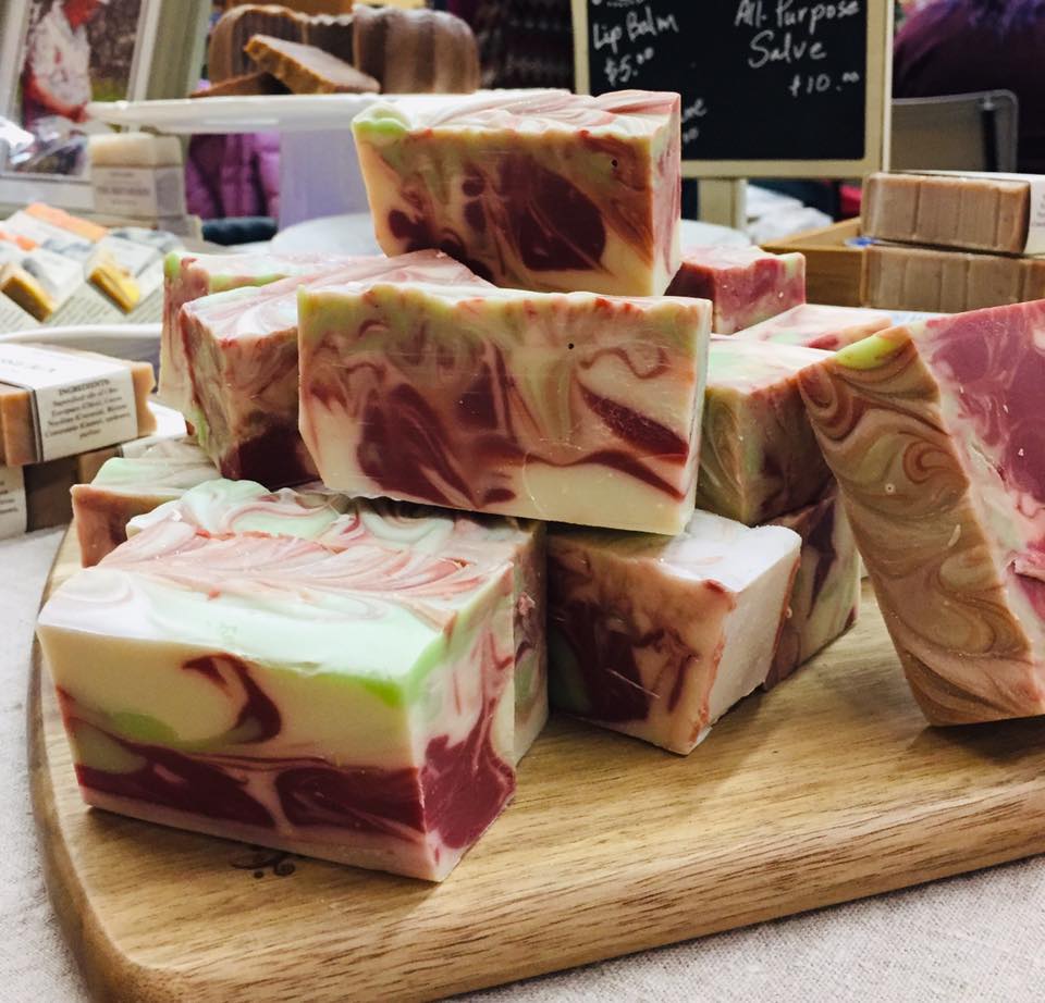 Locally made cold processed Soap by Cecily's Garden